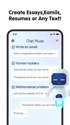 Chat AI android App screenshot 1